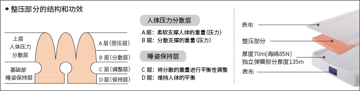 整壓部分(fēn)的結構和功效